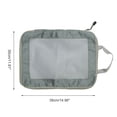 thumbnail image 2 of Unique Bargains 1 Pc Mesh Packing Cube for Luggage 11.81"x4.72"x14.96" Gray, 2 of 6