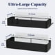 thumbnail image 2 of Carrito de ducha Kitsure grande, paquete de 2 unidades, adhesivo de acero inoxidable, 2 of 7