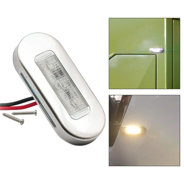 Luz LED de navegación para barco, luz de proa para barco, montaje fácil de instalar, luz de popa de proa, resistente al agua para , yate