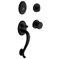 thumbnail image 3 of Baldwin Logan Single Cylinder Handleset with Interior Knob and Sectional Trim, 3 of 7