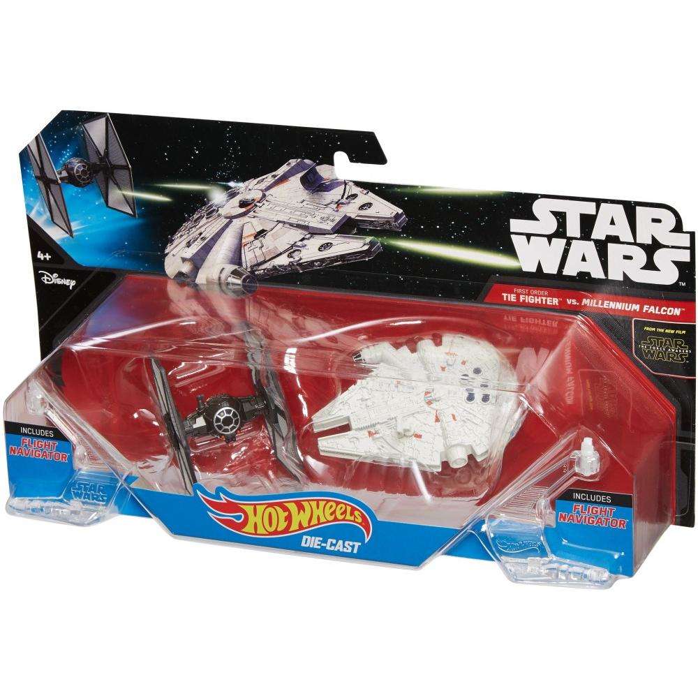 Hot Wheels Star Wars First Order Tie Fighter vs. Millennium Falcon - image 5 of 5