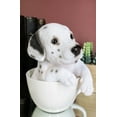 thumbnail image 5 of Realistic Adorable Spotted Dalmatian Puppy Dog in Teacup Statue 6" Tall Pet Pal, 5 of 6