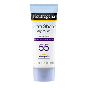 Neutrogena Ultra Sheer Dry-Touch SPF 55 Sunscreen Lotion, 3 fl. oz
