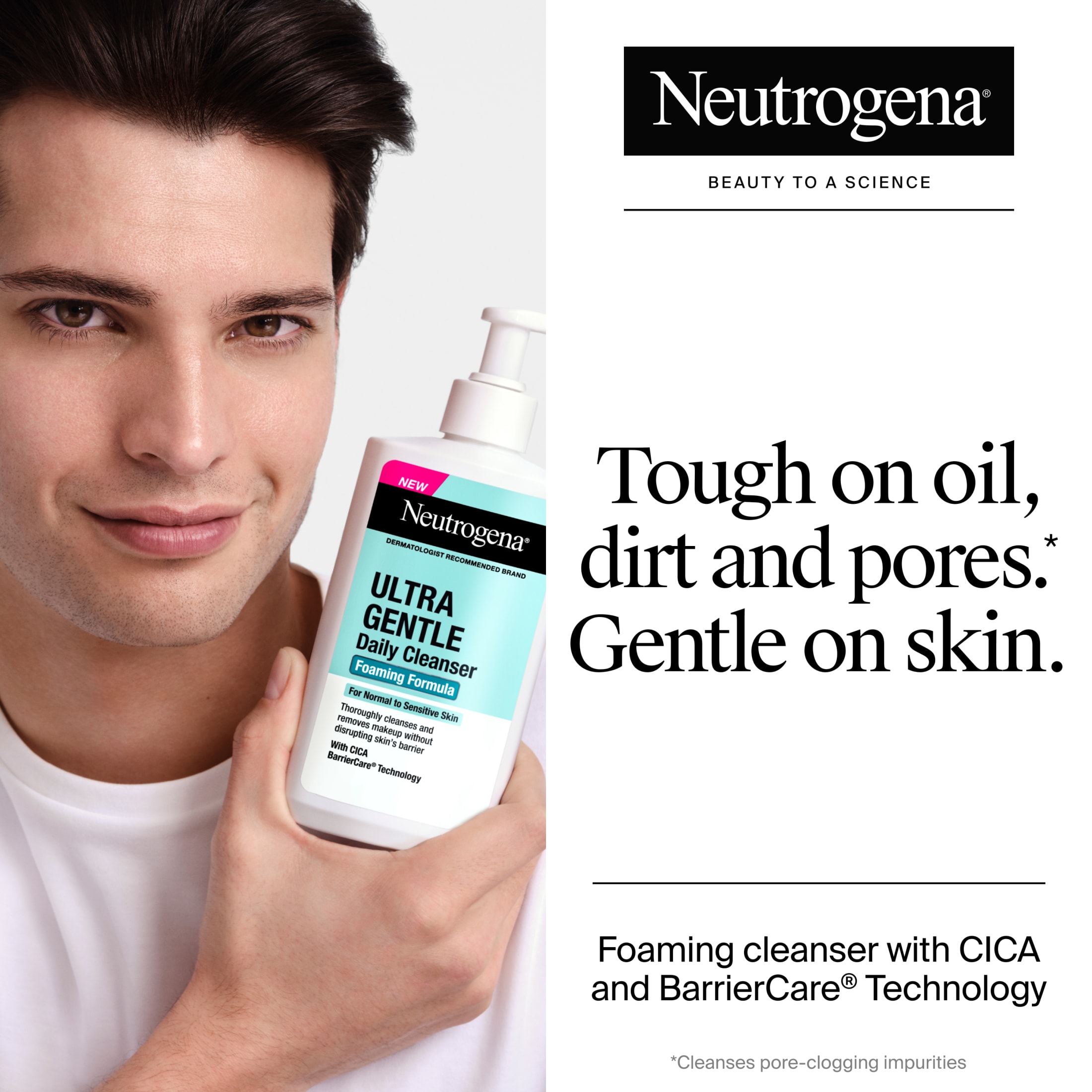 Neutrogena Ultra Gentle Foaming Facial Cleanser photo 3