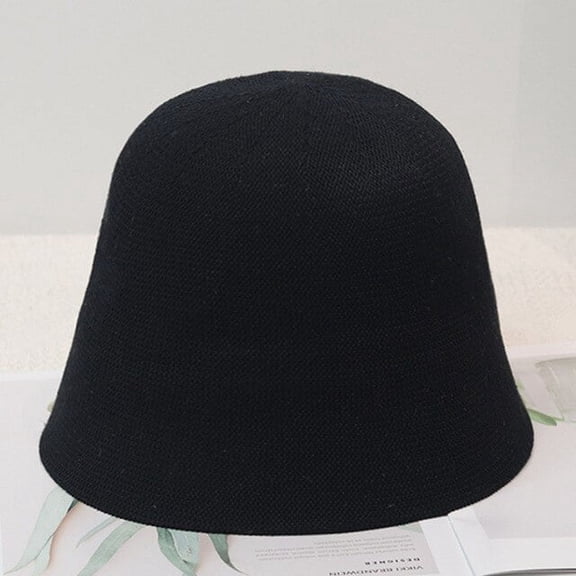 CoCopeanut New Summer Ventilation Foldable Bucket Hat Women Panama Outdoor Sunscreen Fishing Hunting Cap Ladies Hat Autumn Fisherman's Hats