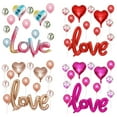 thumbnail image 4 of Dengjunhu 1 Set Red Love Balloon Letters - Pack of 13 | Red Heart Balloons for I Love You Balloons| Romantic Decorations Special Night |Happy Anniversary Decorations Romantic, Valentines Day Decor, 4 of 7