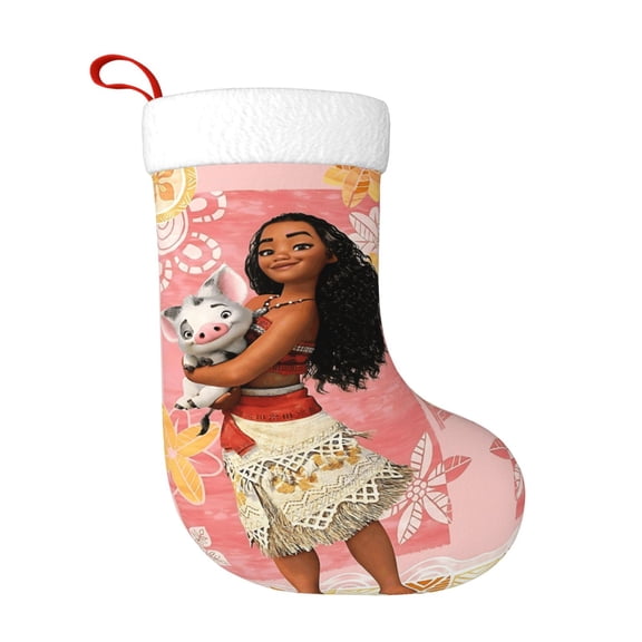 Christmas Stocking, M-oana Stockings Xmas Stockings For Kids, Holiday Birthday Party Fireplace Stairs Decoration 17.7 Inches