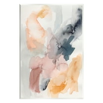 Stupell Watercolor Pastiche Muted Abstract Abstract Painting Wall Plaque Unframed Art Print Wall Art