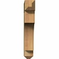 thumbnail image 2 of Ekena Millwork 4"W x 20"D x 24"H Westlake Craftsman Rough Sawn Bracket, Western Red Cedar, 2 of 4