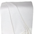 thumbnail image 2 of 60" X 50" White Woven Cotton Throw Blanket, 2 of 8