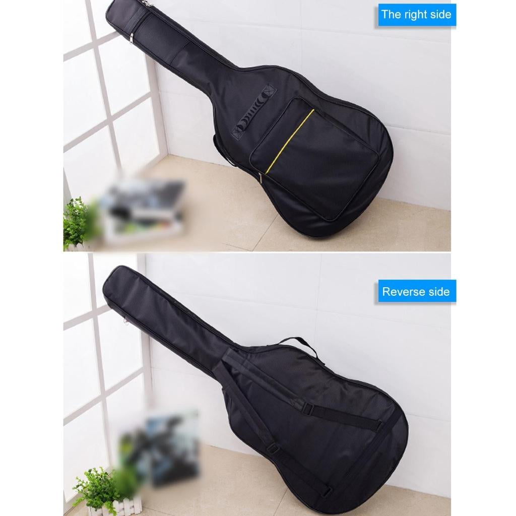 Yihuala Adjustable Shoulder Strap Guitar Case Gigs Bag 40/41inch Acoustic Guitar Carrying Bag Soft Pad Guitar Case Bag Enduring