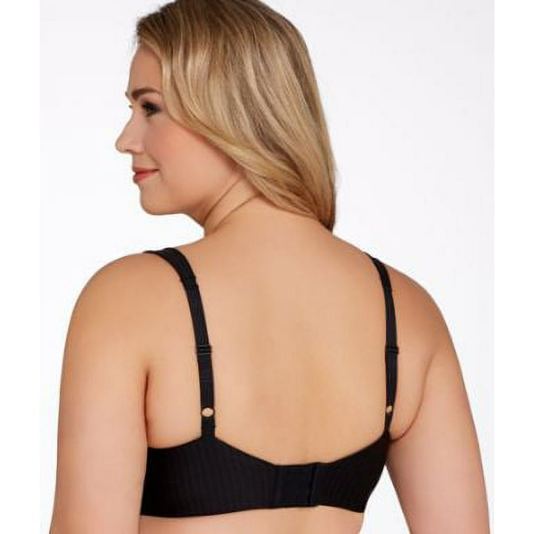 Playtex Secrets All Over Smoothing Seamless Full-Coverage Underwire T-Shirt Bra  for Full-Figures Nude Stripe 38DDD Women's 