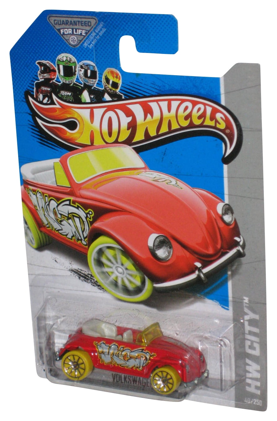 ホットウィール フォルクスワーゲン ビートル RSi レッド Hot Wheels Volkswagen 8/10 (2017) Red Custom Volkswagen Beetle Car
