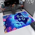thumbnail image 3 of Dreammotif Submarine Button Modern Area Rug for Living Room - 5.3 x 7.6 ft Machine Washable, Thin, Non Slip Backing Carpet, 3 of 8