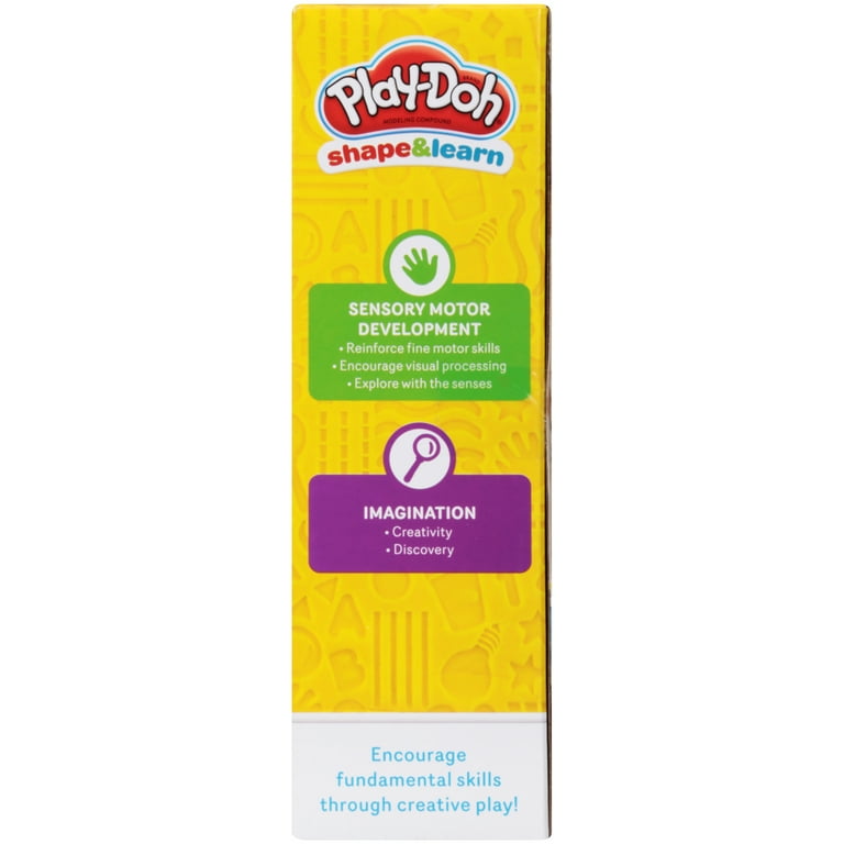 Play doh shape and learn textures and tools sale