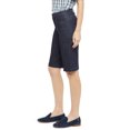 thumbnail image 3 of NYDJ Womens Navy Pocketed Zippered Bermuda Shorts 4, 3 of 3