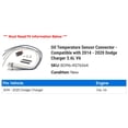 thumbnail image 2 of Temperature Sensor Connector - Compatible with 2014 - 2020 Dodge Charger 3.6L V6 2015 2016 2017 2018 2019, 2 of 2