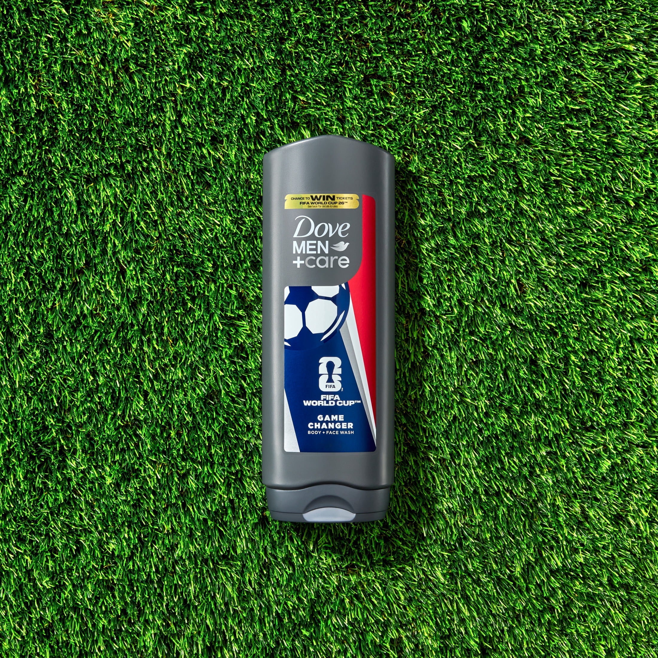 Dove Men+Care Limited Edition FIFA Body Wash For Men Game Changer For Hydrated & Repaired Skin, 18 fl oz