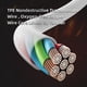 thumbnail image 4 of QKZ SK5 Auriculares intrauditivos con cable Auriculares deportivos Auriculares estéreo para correr, 4 of 8