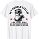 thumbnail image 1 of My People Skills are Just Fine Funny Monkey (en la espalda) Camiseta, 1 of 2