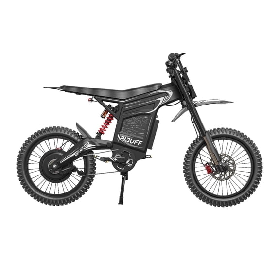 JVV Electric Dirt Bike  Motorcycle for Adult,  72 V 30 Ah Li-ion Battery, 4000 W Motor