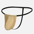 thumbnail image 5 of COSFO Bulge Pouch Mens Thong Underwear Solid T-Back Low Rise Classic Fit Breathable Men Underwear, 5 of 5