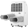 thumbnail image 4 of Restored Hisense Smart SACC 8,000 BTU Dual Hose Portable Air Conditioner w/ Heat Pump WiFi, 4 modes, 550 sq. ft. AP55023HR1GD White [Refurbished], 4 of 7