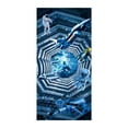 thumbnail image 3 of EQWLJWE Galaxy Astronaut Beach Towel for Kids Boys Girls , Absorbent Soft Fast-Drying Towel for Bath Travel Pool Yoga Outdoor School Picnic 30”x60”, 3 of 4
