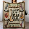 thumbnail image 6 of Guitar Blanket Guitar Gifts for Boys Men Music Throw Blanket for Kids Adults Soft Warm Cozy Fleece Blanket for Couch Sofa \u200bBed 60"x80", 6 of 6