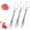 3pcs, variant on 2-in-1 Stainless Steel Watermelon Cutter and Fork Slicer, Fruit Cube Cutting Tool for Watermelon, Mango, Apple (1pcs)