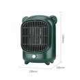 thumbnail image 5 of Calentador de dibujos animados mini ventilador calentador de escritorio ventilador calentador eléctrico doméstico estándar europeo 220v-240v, 5 of 5