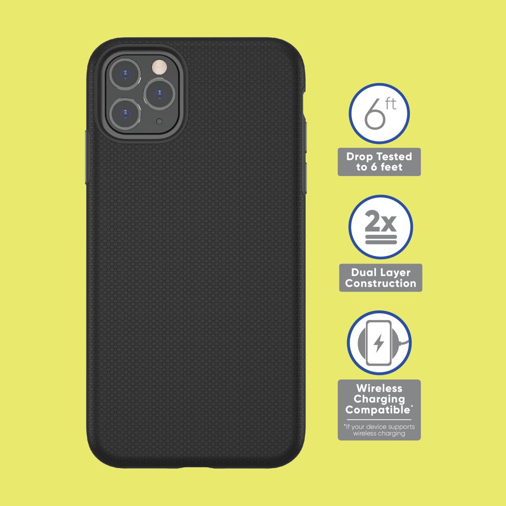 onn. DualLayer Case for iPhone 11 Pro Max