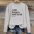 thumbnail image 4 of LFEOOST Girls Sweatshirts Cotton Long Sleeve Crewneck Pullover Toddler Kids Winter Warm Shirt Sweater Tops 1-12 Years Gray 1-2 Years, 4 of 6