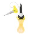thumbnail image 4 of Juego de tees de práctica de golf, soporte reutilizable para juego de pelotas para campo de prácticas y tapete de práctica, color amarillo, 4 of 8