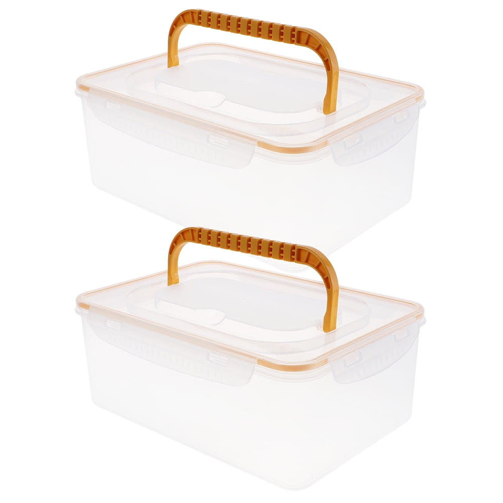 CTIRCHIU Multi-Color PP Breastmilk Organizer Leakproof Fresh Storage 2Pcs