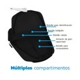 thumbnail image 4 of Mochila Antirrobo Bluelander Impermeable Color Negro Bluelander OLIV-2026, 4 of 6