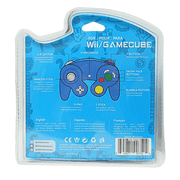 Old Skool Wired GameCube / Wii Compatible Controller - Blue Special Edition