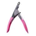thumbnail image 2 of Vogacara Cortauñas para uñas acrílicas Durabilidad profesional Suministros de belleza Salones Accesorios Herramientas Decoración plata Juegos de manicura rosado Vogacara CE011531-02B, 2 of 6