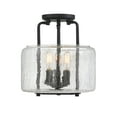 thumbnail image 4 of Avalon 3-Light Ceiling Light in Black, 4 of 7