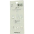 thumbnail image 2 of Scunci No-Slip Grip Oval Snap Barrettes, Assorted 3 ea (Pack of 2), 2 of 2