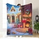 thumbnail image 5 of Seyotauo Christmas Throw Blanket,Christmas Decorations Gifts for Women, Flannel Fleece Winter Holiday Blanket,Fluffy Cozy Soft Christams Throws for Couch Sofa Bed, 27.5" X 39", 5 of 7