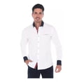 thumbnail image 1 of Porto Blanco Camisa Caballero Color Blanco Manga Larga, 1 of 8