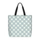 thumbnail image 1 of Easygdp Daisy Plaid Blue Bolsa Tote para Mujer, Bolso de Hombro para Trabajo, Playa, Viajes, Compras y Supermercado, 1 of 7