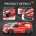 thumbnail image 4 of MACTANO Car Building Block Set Speed Champion 917 Sports Car Building Kit Toy Gift for Kid Adult Red, 4 of 7
