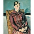 thumbnail image 3 of Paul Cézanne 20x24 Black Modern Framed Museum Art Print Titled - Madame Cezanne in a Yellow Armchair (1888-1890), 3 of 5