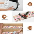 thumbnail image 5 of Carpet Stair Treads for Wooden Steps Pink Flower Indoor 30"X8" Extra Non Slip Reusable Staircase Step Treads, Soft Rubber Safety Stair Mats for Pets & Elders, 5 of 6