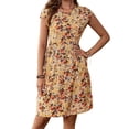 thumbnail image 4 of Womens Summer Dresses Yellow XXL, 4 of 9