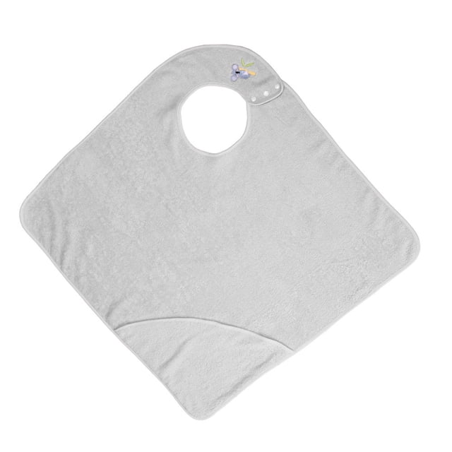 Toalla de baño de algodón para bebé, delantal con capucha, toalla absorbente, capa para niños, toalla con capucha, chal de baño