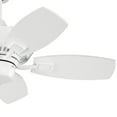 thumbnail image 5 of 30" Kichler Canfield White Indoor Outdoor Ceiling Fan with Pull Chain, 5 of 9