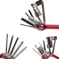 thumbnail image 4 of Vikakiooze 11 in 1 Bicycle Tools Sets Bike Multi Repair Kit Hex Spoke Wrench Screwdriver, 4 of 6